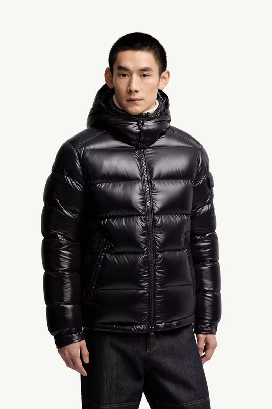 Moncler Maya Hooded Short Down Jacket